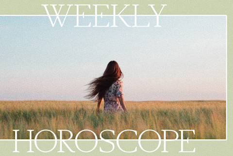 woman in field astrology
