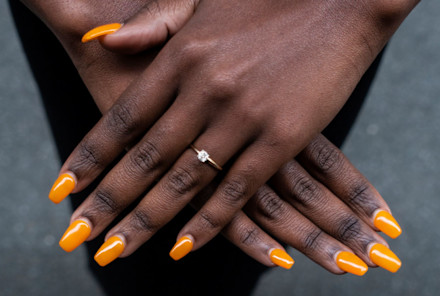 This Is The Edgy Nail Design You're About To See All Summer Long