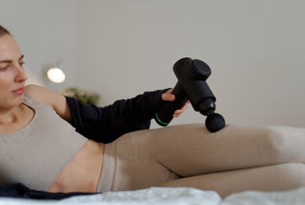 7,500+ Reviewers Gave This Massage Gun A Perfect Rating & It's 50% Off