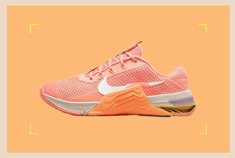 Best Gym Shoes Nikes On Orange Background
