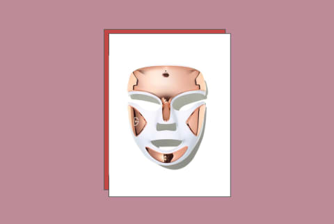 Dr Dennis Gross Mask on Background with pink square 