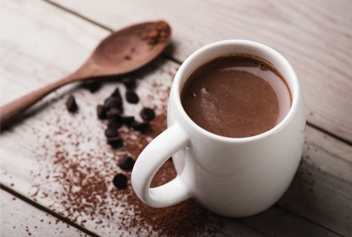 This Rich, Sugar-Free Hot Chocolate Is Good For Skin Too