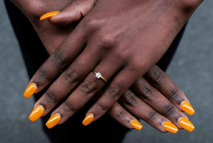This Is The Edgy Nail Design You're About To See All Summer Long
