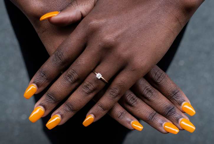 This Is The Edgy Nail Design You're About To See All Summer Long