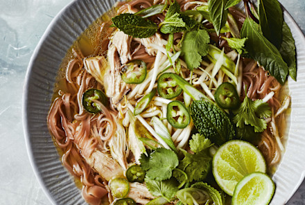 The Most Comforting Chicken Pho You Can Actually Make On Weeknights (With Or Without A Pressure Cooker!)