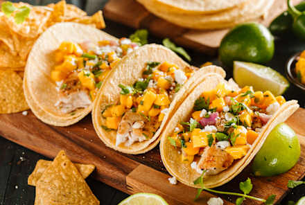The Key To These Tacos? Sustainably Sourced Fish (And A Fruity Salsa)