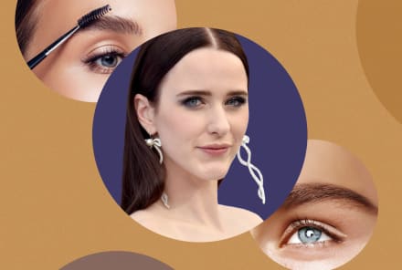 Rachel Brosnahan Has A Genius Trick For Perfectly Undone Brows (Not Brow Gel)