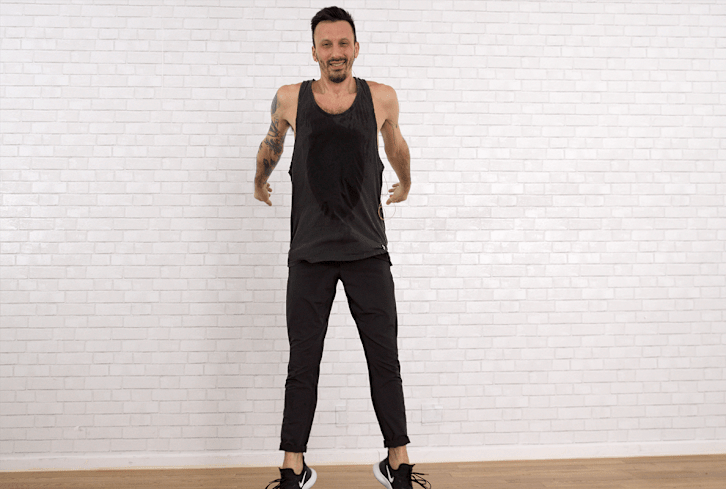 Bored Of Squats? Upgrade The Burn With This Fun (Yep, Fun) Cardio Variation