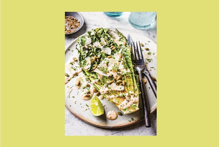 When It's Too Hot To Cook, Try This Chipotle Caesar Salad With Grilled Romaine