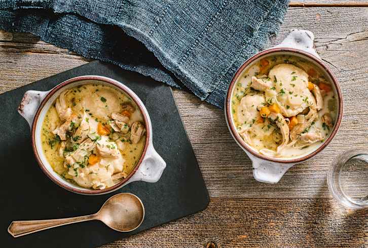 Need A Low-Carb Dinner? Try This Yummy Keto Chicken & Dumpling Soup