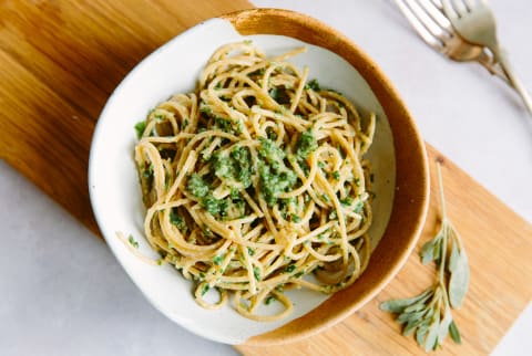 Spaghetti with Pesto