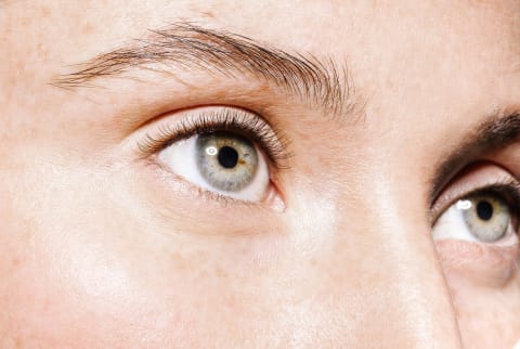 Close Up Shot of Woman's Eyebrows