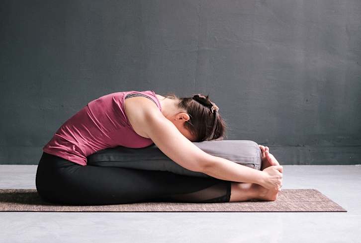 The Only Yoga Pose You Need After Eating A Big Meal