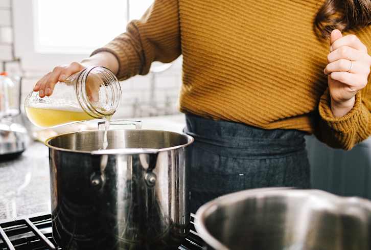 The Super Easy Vegan Broth This Michelin-Star Chef Makes To Impress Guests
