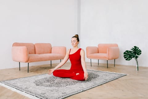 Woman Meditating