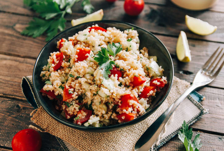 This Tabbouleh-Inspired Salad Has An Ingredient That May Alleviate Allergies