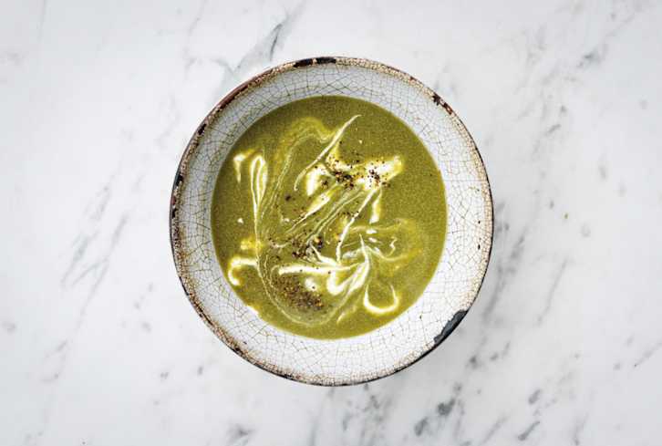 Steamed Artichoke with Tart Lemon Dip