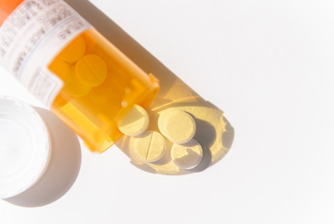 Prescription Bottle of Pills Prescription Bottle of Pills