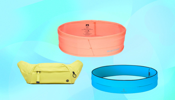 running belt with window