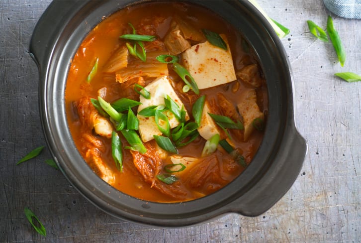 This Dietitian's Kimchi Noodle Soup Is Rich In Nutrients & Probiotics