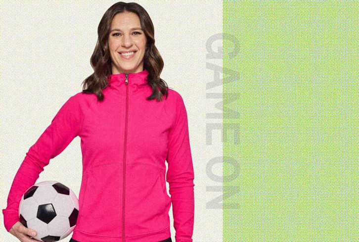 Read article: How This Olympian & World Cup Champ Takes On Motherhood