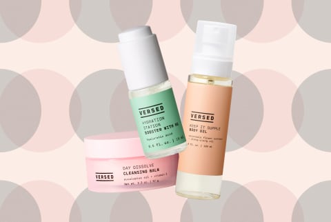 Versed clean beauty brand products available at Target
