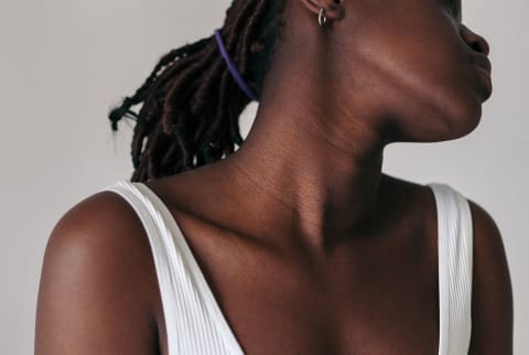 African Woman's Neck