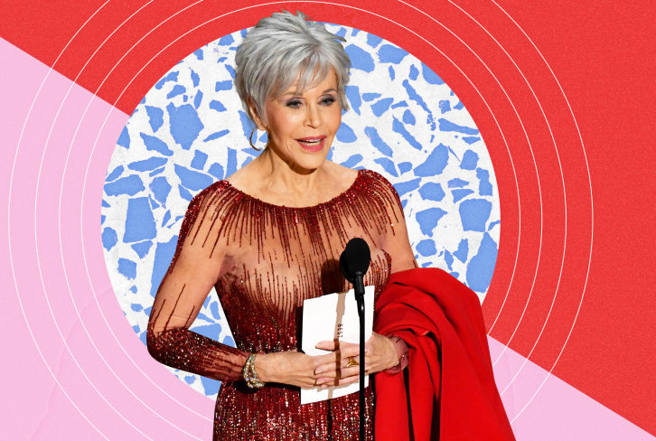 This Is Why Jane Fonda Carried Her Red Coat To Present At The Oscars