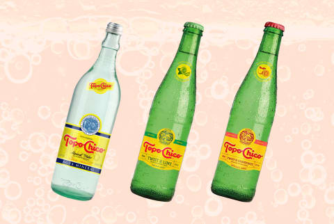 Topo Chico mineral waters
