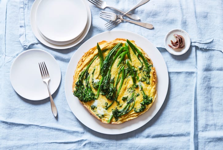 This Broccolini Frittata Has An Unexpected Anti-Inflammatory Ingredient