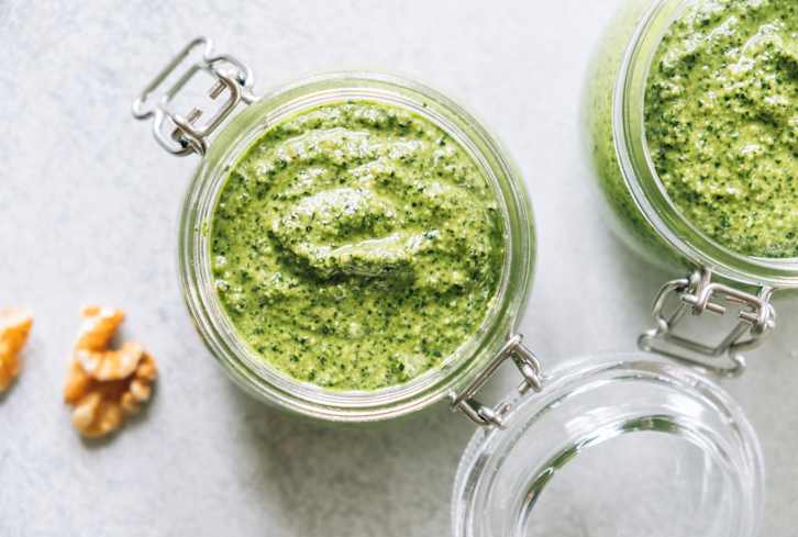 Kick Your Snack Game Up A Notch With This Spicy Kale & Brazil Nut Dip