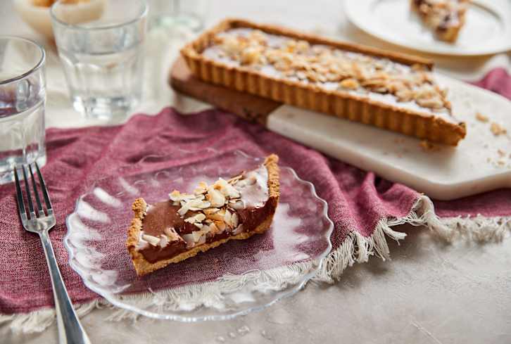 This Holiday-Worthy Chocolate Mousse Tart Has A Healthier Twist