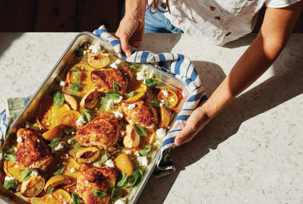 An Easy Yet Elevated Sheet-Pan Dinner That's Packed With Protein