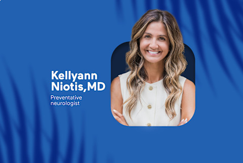 preventative neurologist Kellyann Niotis, MD, on how to protect you brain from Alzheimer's