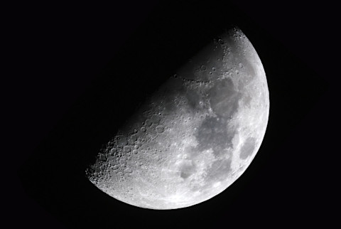 Waxing Quarter Moon 