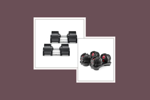 nuobell vs. bowflex adjustable dumbbells