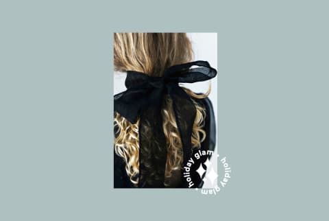 Holiday Glam hairbow