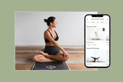 online pilates class