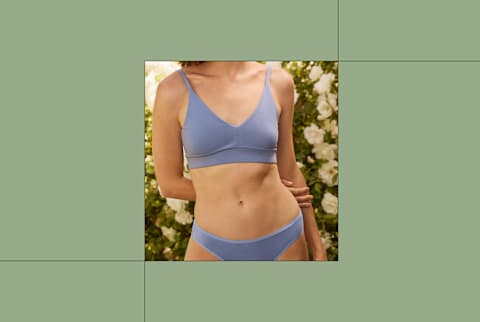 pact underwear bikini on women in bra and underwear