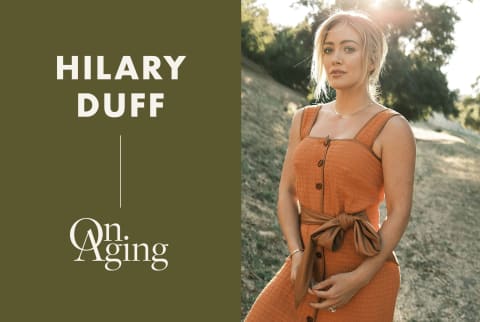 Hilary Duff On Aging