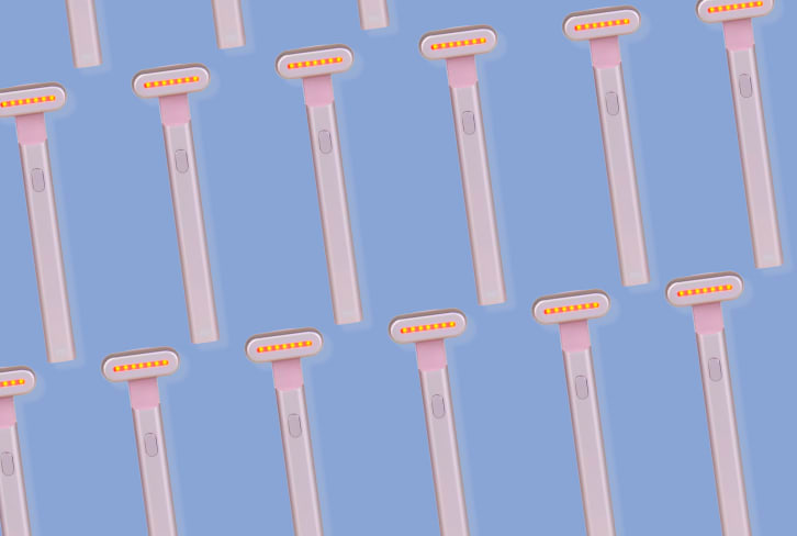 This Red Light Wand Transformed My Skin From The First Use (& It's 25% Off)