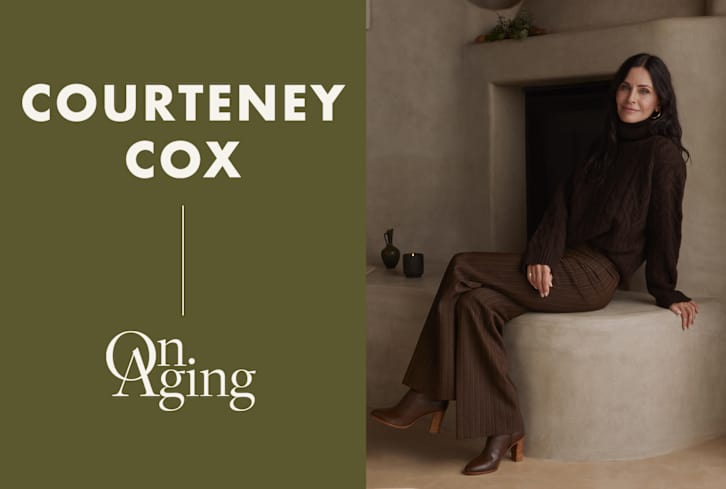 Courteney Cox Has A Genius Hack To Treat Crepey Skin On The Thighs
