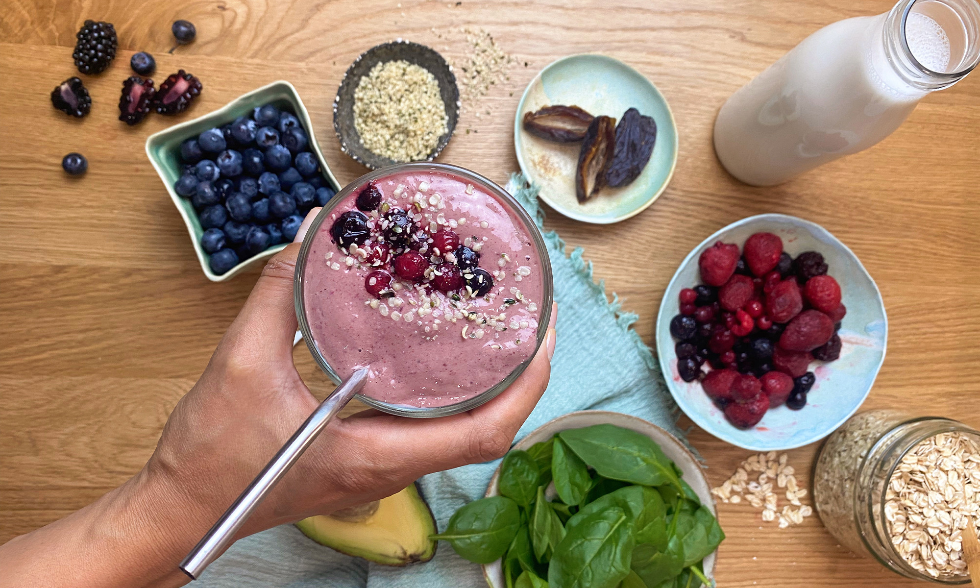 This Satisfying Smoothie Lowers Cortisol Levels With Every Sip