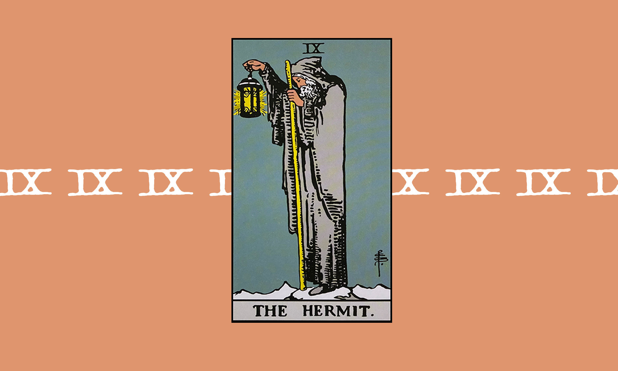 The Hermit Tarot Card: What For Life, Love & More mindbodygreen