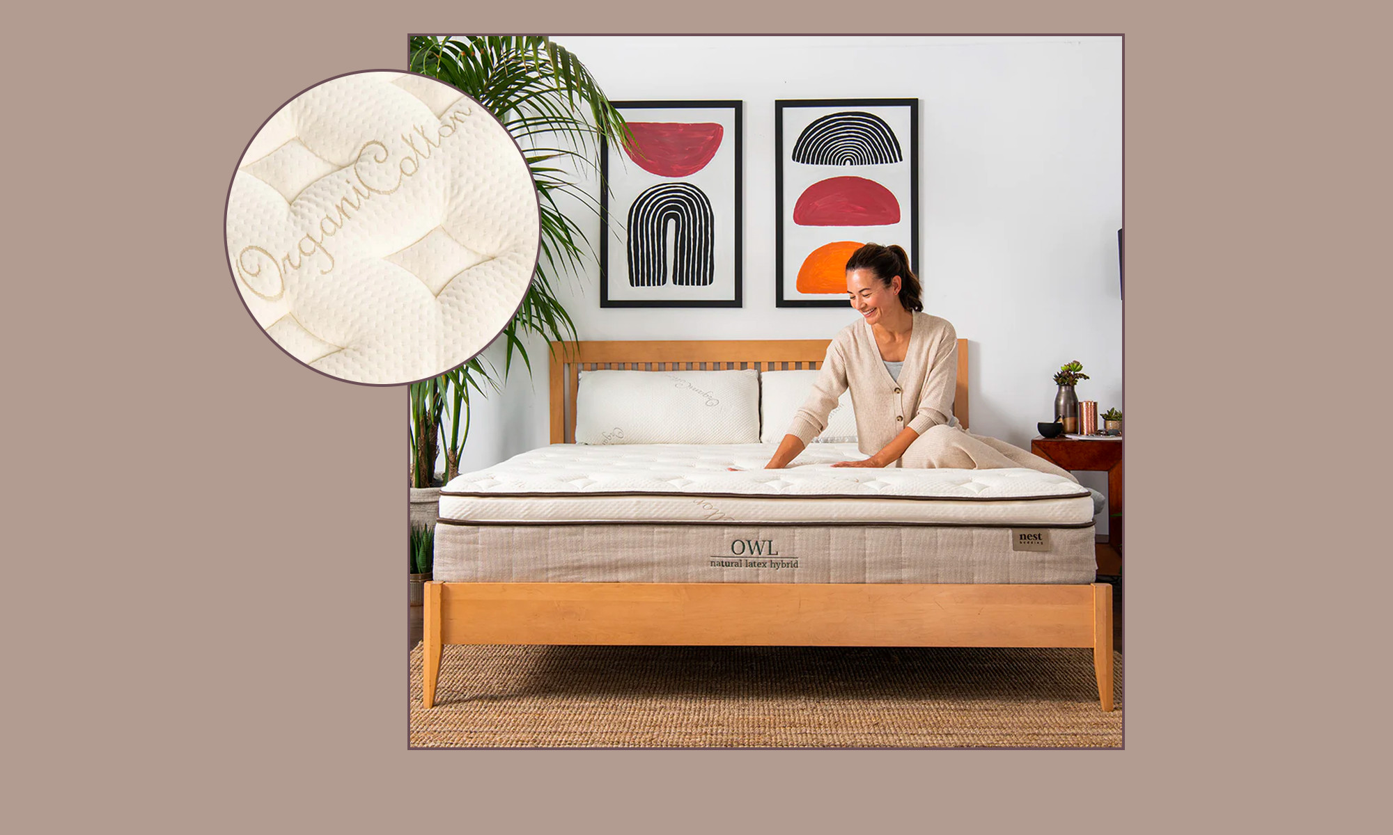 This Hybrid Mattress Is Customizable For Every Sleep Style (+ It’s Naturally Cooling)