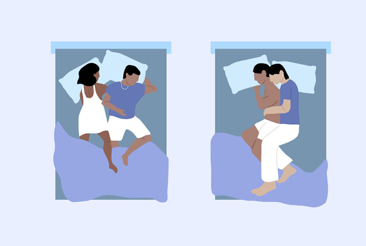12 Couple Sleeping Positions & What They Mean