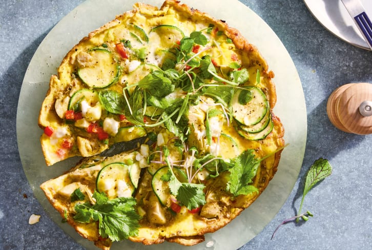 An Ultra-Satiating Veggie Frittata To Keep You Going Through A Fasting Window