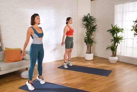 This 5-Minute Pilates HIIT Workout Will Build Major Strength & Heat In Your Body