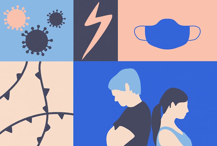 What To Do When You & Your Partner Don't Agree About The Coronavirus