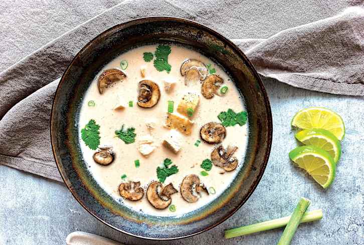 This Creamy, Spicy Chicken Soup Comes Together In A Half-Hour